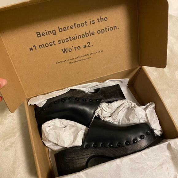 Reformation clog shoes - size 6.5 - Picture 5 of 6